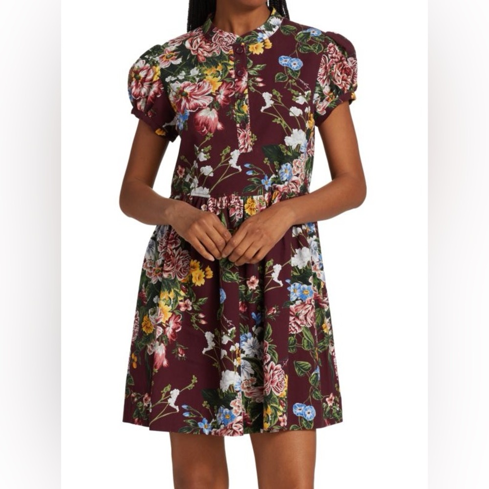 See  By Chloe Floral -Print Cotton Dress